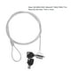 thumbnail image 5 of 2 juegos de candados de seguridad con cable y llave para portátil para exteriores, 5 of 6