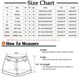 thumbnail image 3 of XuJwPNcy Shorts for Women Casual Baggy Knee Length Striped Short Pants Drawstring Waist Summer Beach Shorts, 3 of 4