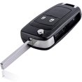 thumbnail image 4 of 2 Bouton Clé de Voiture Cas Compatible pour Opel Télécommande Coque Résistant à l'Usure de Remplacement Léger Accessoires de Voiture Pièces, 4 of 7