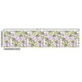 thumbnail image 2 of Ambesonne Mauve Fabric by the Yard Upholstery, Botanic Spring Plants, 2 Yards, Lilac Green, 2 of 4