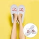 thumbnail image 5 of KAKOWELY 3 pares de pantuflas desechables para fiesta de bodas, pijamas y fiestas., 5 of 5