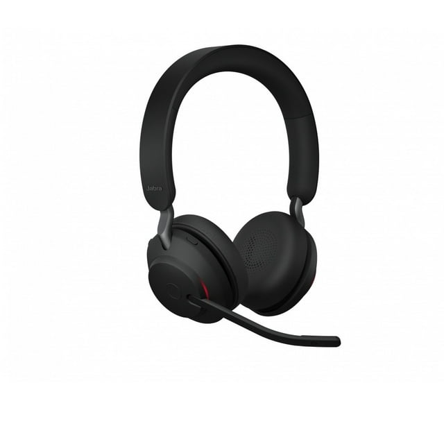Jabra Auriculares Evolve2 65 MS Stereo, Inalámbrico, Bluetooth, USB A, Negro.