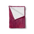 thumbnail image 2 of Magenta Soft Flannel Fleece Throw Blanket, Monochrome Flourishing Flowers with Leaves Pattern Royal Garden Design, Cozy Plush for Indoor and Outdoor Use, 60" x 80", Magenta and Purple, by Ambesonne, 2 of 6