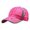 A-Pink448, variant on Unisex Baseball Cap Mesh Color Block All Seasons Cap Curved Brim Adjustable Running Hiking Headwear