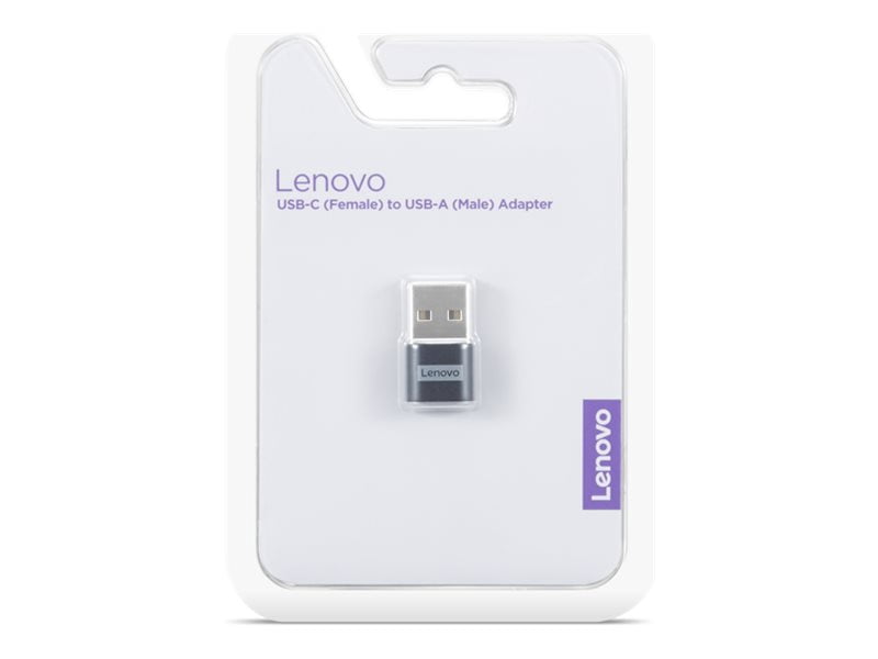 Lenovo USB-C Female to USB-A Male Adapter