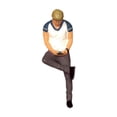 thumbnail image 1 of BELOVING 1/64 Fashion Boy Figure Collection Mini for Miniature Scene Dollhouse Layout grey, 1 of 10