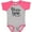 Baseball Heather and Hot Pink, variant on Inktastic Nicu Graduate Baby Boys or Girls Baby Bodysuit