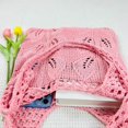 thumbnail image 3 of Kukuzhu Crochet Beach Tote Bag for Women Aesthetic Mesh Tote Bag Summer Hobo Bag Hollow Shoulder Handbags Knit Bag, 3 of 7