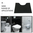 thumbnail image 5 of RENACLIPY 6pcs U-Shaped Toilet Mats Rubber Felt Absorbent For Elderly Members And Parents, 5 of 6