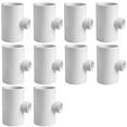thumbnail image 2 of Walbest 10Pcs PVC Tee for Threaded Red Chicken Nipples Or Threaded Brass Rabbit Nipples, 2 of 6