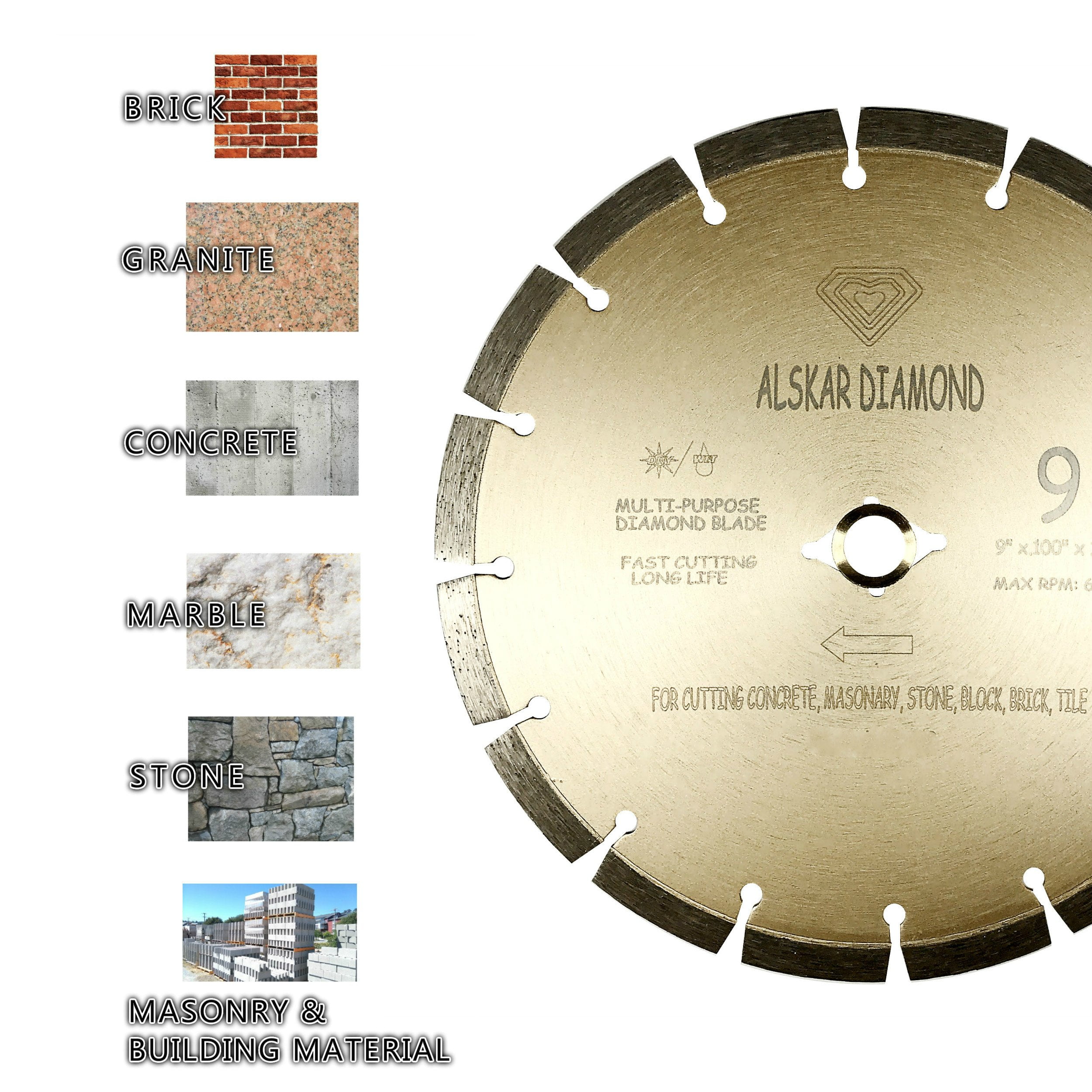 ORIXTREME 4-1/2 Inch General Purpose Segmented Diamond Blade Cutting - View #5