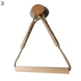 thumbnail image 3 of Joernso Punch Free Vintage Hemp Rope Hanging Bathroom Toilet Roll Paper Towel Rack Tool, 3 of 4