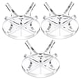 thumbnail image 1 of 3-Pack Acrylic Small Ball Rack Sports Ball Display Stand for Baseball Golf Softball Tennis, 1 of 5