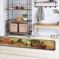 thumbnail image 4 of Dreamtimes Christmas Train Gift Hallway Runner Rug 2'x6' Kitchen Rug with Rubber Backing Santa Claus Non Slip Entryway Rug Runner Washable Soft Area Rug for Hallway Bedroom Kitchen Decor, 4 of 6