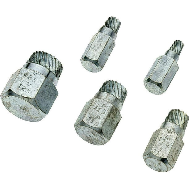 Superior Tool 05250 5Piece Bolt Extractor Kit