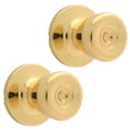 thumbnail image 3 of Lokhaus Passage Tulip Doorknob Polished Brass 2 Count, 3 of 14