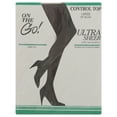 thumbnail image 2 of On the Go Women's Ultra Sheer Control Top Pantyhose, 1 Pair, 2 of 3