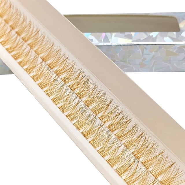 Extensión de pestañas hecha a mano, pestañas segmentadas esponjosas 3d, mechones de pestañas dramáticas, tira de cinta suave, pestañas de maquillaje, nuevo