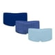 thumbnail image 2 of Bóxer Hanes Panties para Mujer, Cotton Stretch Tonos Morados 3 Piezas Talla G/7, 2 of 4