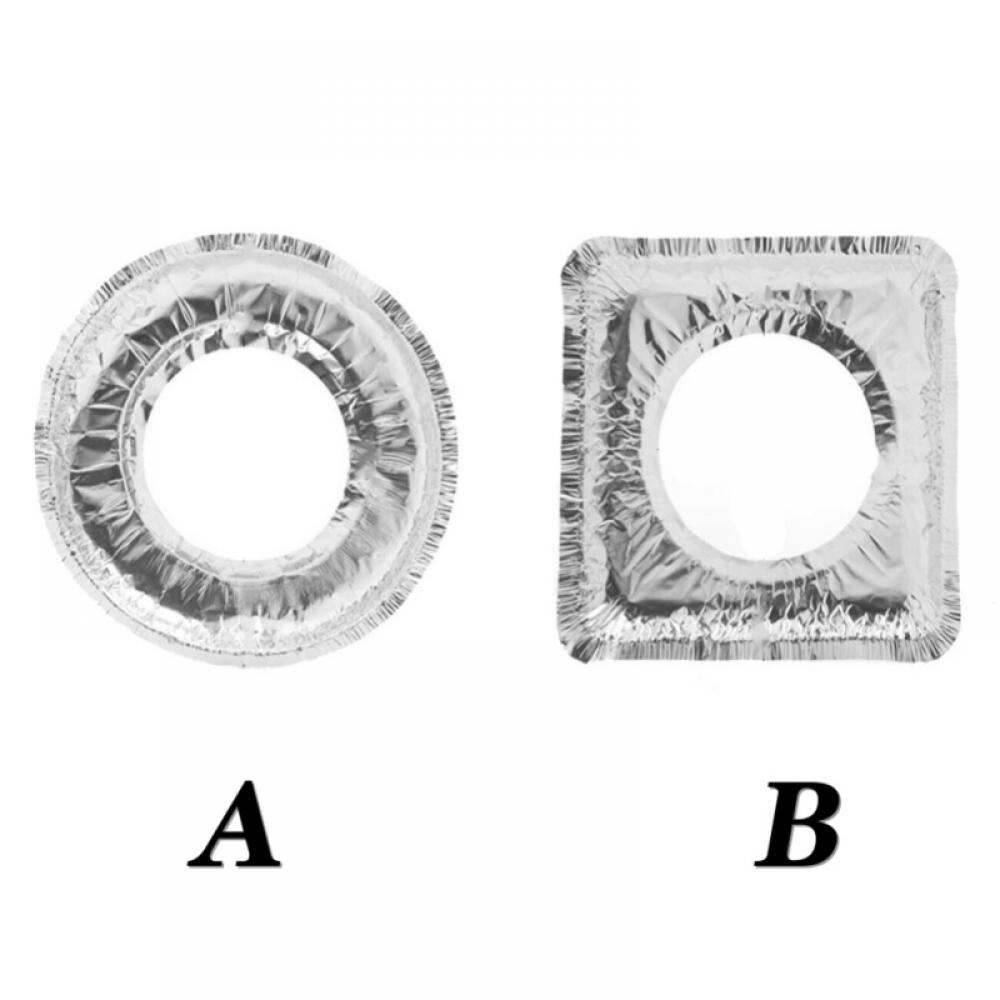 Project Retro Aluminum Foil Stove Burner Covers Disposable Square