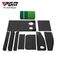 thumbnail image 4 of Golf Removable Putting Exerciser Portable Golf Practice Mat Office Home Mini Green Outdoor and Indoor Training Set TL035 Lawn, 4 of 6