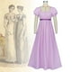 thumbnail image 4 of Vestido Regency HEQU para mujer con banda de satén morado claro, 4 of 8