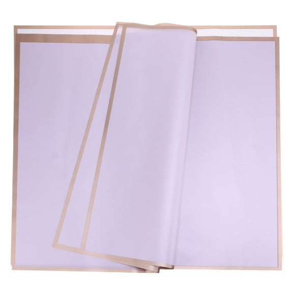 WHAMVOX Lavender Floral Wrapping Paper 20 Sheets for Birthday, Wedding, Party, Holiday Wrap and Decoration