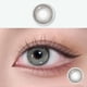 thumbnail image 2 of Lentes de contacto de color Mill CREEK con grado de potencia, lentillas anuales púrpuras, maquillaje gris, 1 año, 2 of 5