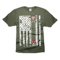 thumbnail image 4 of Mens USA Pilot Flag shirt Aviation Flag Tee 4th Of July Shirt Pilot Gifts Airplane Plane Flag Shirts (Small Black), 4 of 6
