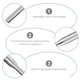 thumbnail image 4 of EeaseMX Rodillo de acero inoxidable para amasar, utensilios de cocina, rodillo para masa, para hornear pizza, 4 of 7