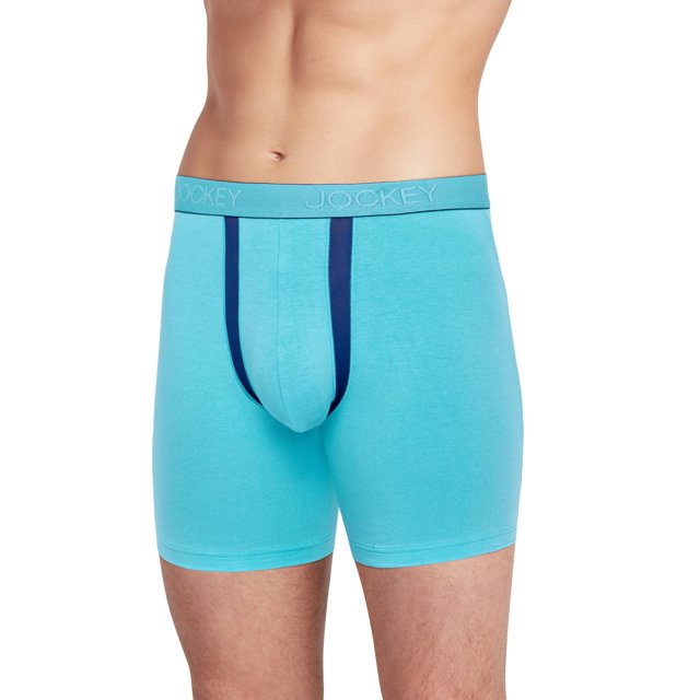 Jockey Boxeur Brief en Coton Extensible Anti-Frottement 6 Pouces