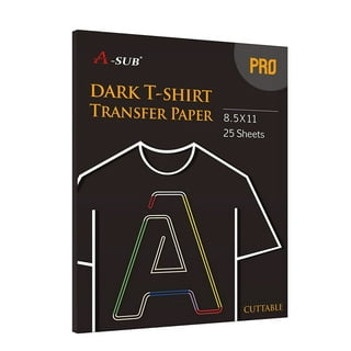 Iron Transfer Paper Dark Fabric