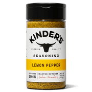 Kinder's Lemon Pepper Seasoning & Rub for Grilling, 6.25 oz