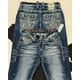 thumbnail image 3 of Pantalones vaqueros Y2K con bordado gótico para hombre, pantalón vaquero lavado informal, ropa de calle Retro, Pantalones rectos holgados de cintura alta a la moda de Hip Hop, 3 of 5