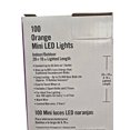 thumbnail image 6 of Home Accents Holiday  TY022-2025 100Lights Orange Mini LED Lights NEW, 6 of 9