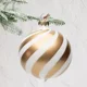 thumbnail image 5 of Esferas Navideñas Artesanales Caramelo Varios Colores 12 Pza, 5 of 7