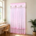 thumbnail image 6 of Doorway Mesh Curtain Screen with Double-Layer Lace, Summer Door Cover for Kitchen, Bedroom and Room Divider Decor, 79 x 40 Inch, 6 of 6