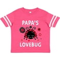 thumbnail image 3 of Inktastic Valentine's Day Papa's Lovebug Boys or Girls Toddler T-Shirt, 3 of 5