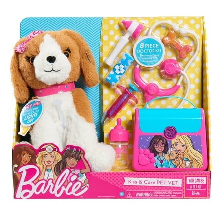 Barbie Kiss & Care Pet Doctor Set
