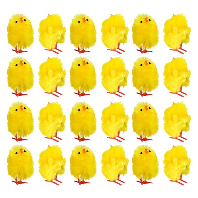 FUTUREORYY 60Ud Adornos De Amarillos En Forma Para De Pascua