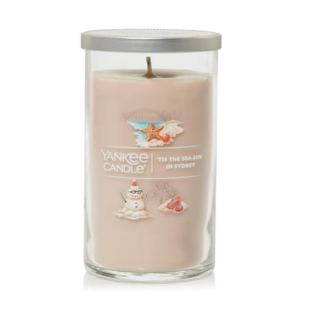 Yankee Candle Signature Medium 2-Wick Candle, ’Tis the Sea-Sun in Sydney, 14.25 oz
