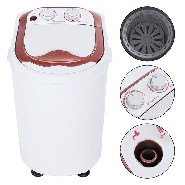 110V Mini Family Portable FullAutomatic Laundry Washer Spinner Washing