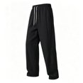 thumbnail image 2 of DayScoop Mens Fashion Pants Summer Trousers Solid Big & Tall Breathable Loose Mesh Fast Drying Cool All Match Full Length Pants, 2 of 5