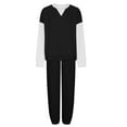 thumbnail image 5 of Npasoilc 2 Piece Outfits For Women Casual Long Sleeve Sweatsuits Sets Sweatshirts With Joggers Sweatpants Trendy Pajamas Tracksuit Baggy Lounge Sets, 5 of 7