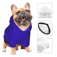 thumbnail image 3 of Balery Darkblue Sudadera con Capucha para Perros Pequeños – Ropa para Mascotas, Disfraz para Perros y Gatos, Ideal para Fiestas y Cosplay-Medium, 3 of 7