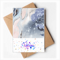 thumbnail image 1 of Ink Watercolor Shading Welcome Back Greeting Cards Envelopes Blank, 1 of 3