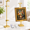 Gold-30inch, variant on 30'' Adjustable Tabletop Easel Stand With Rechargeable 13rgber Light