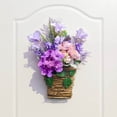 thumbnail image 1 of Colgante De Puerta Corona de flores artificiales moradas para colgar en la puerta (1 pieza) Rkxzt, 1 of 9