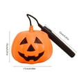 thumbnail image 3 of Hometravel Halloween Pumpkin Lantern, Luminous Handheld Light with Handle, Glowing Toy Prop for Party, Trick or Treat, Decoration, 3 of 6