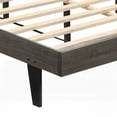 thumbnail image 3 of Weathered Grey and Brown Upholstered Queen Bed for a Charming Bedroom, 3 of 5